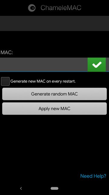how to use terminal emulator to change mac address